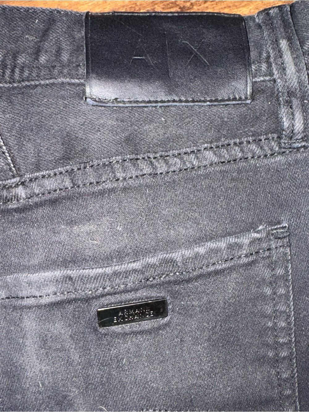 A/X Armani Exchange J13 Slim Fit Black Jeans Men’s Size 32